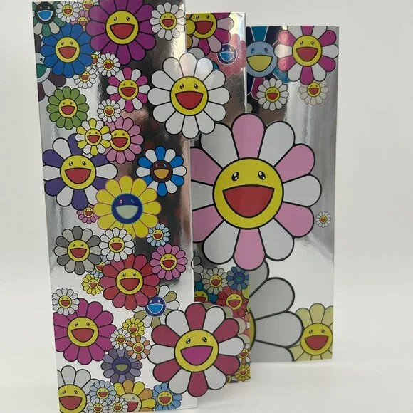 Takashi Murakami Holiday Cards OPEN BOX with 9 Cards - Picture 2 of 4